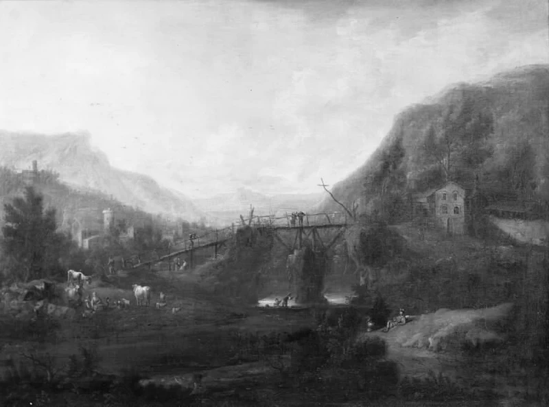 Paesaggio di montagna - Statens Museum for Kunst